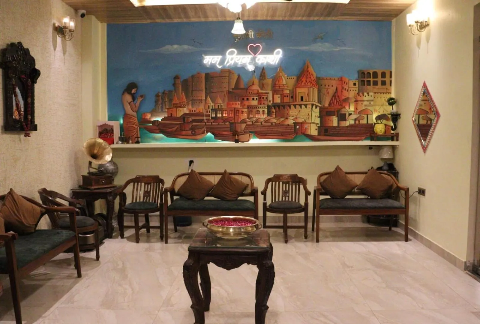 ***  Satshree Kothi Hotel Varanasi Indien